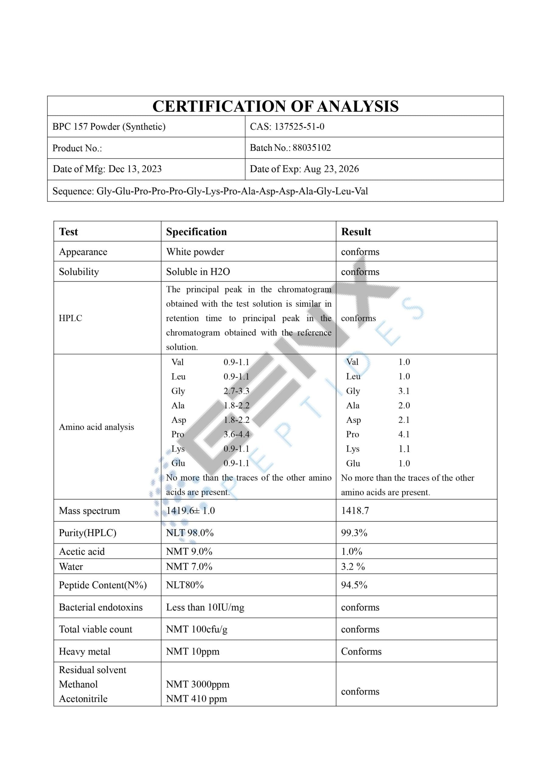 BPC-157 Peptide 5mg - Image 2